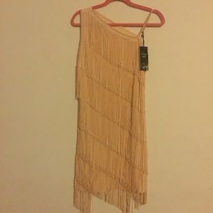 Fringe party dress.